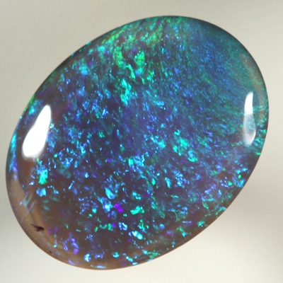 SOLID BLACK CRYSTAL OPAL Bright Floral Harlequin pattern